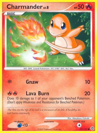 [PKM-C] Charmander (82/132) [Diamond & Pearl: Secret Wonders]