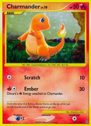 [PKM] Charmander (101/100) [Diamond & Pearl: Stormfront]