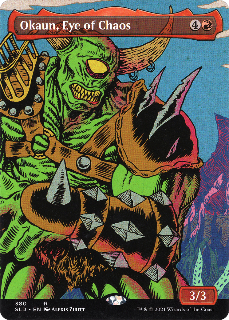 {R} Okaun, Eye of Chaos (Display Commander) [Secret Lair Drop Promos][DC SLD 380]