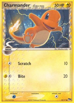[PKM] Charmander (10/17) (Delta Species) [POP Series 5]