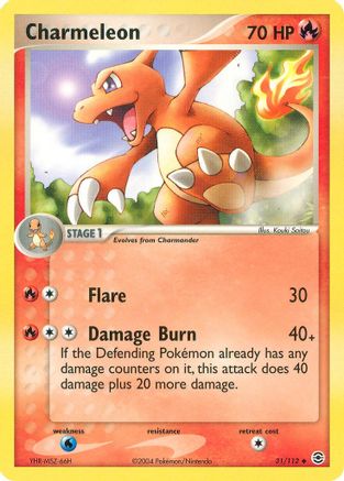[PKM] Charmeleon (31/112) [EX: FireRed & LeafGreen]