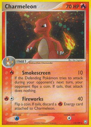 [PKM-R] Charmeleon (110/109) [EX: Team Rocket Returns]