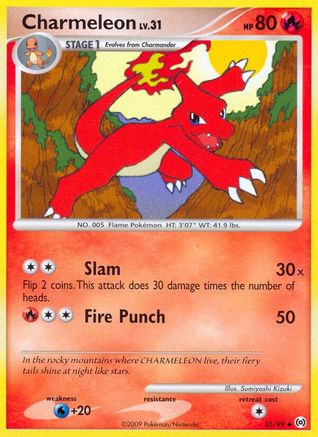 [PKM-C] Charmeleon (35/99) [Platinum: Arceus]