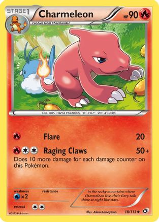 [PKM] Charmeleon (18/113) [Black & White: Legendary Treasures]