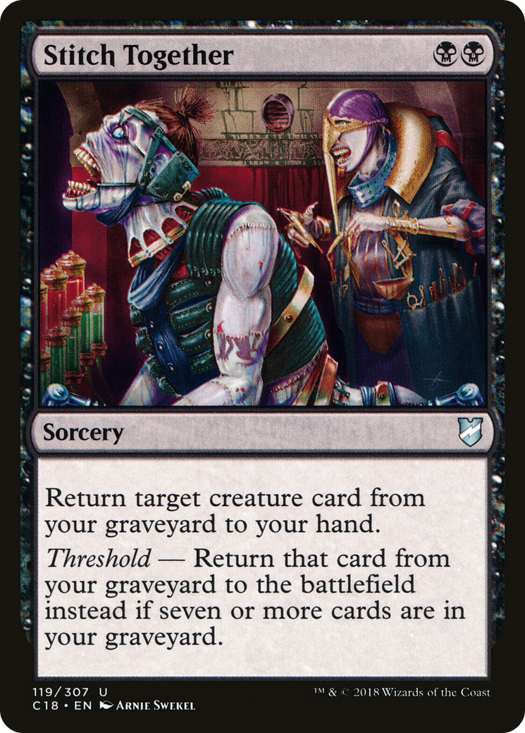 {C} Stitch Together [Commander 2018][C18 119] - Misty Mountain Games
