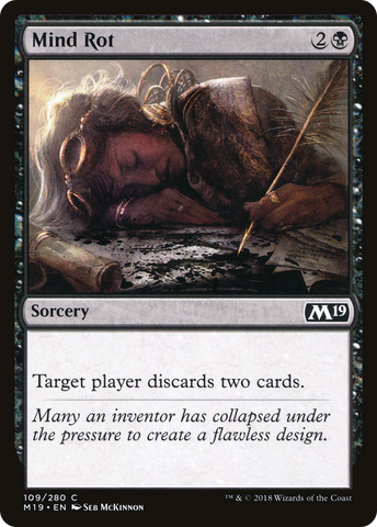 {C} Mind Rot [Core Set 2019][M19 109]