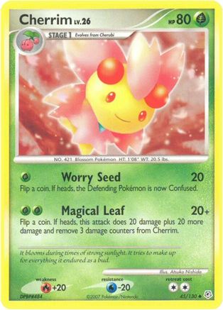 [PKM-C] Cherrim (45/130) [Diamond & Pearl: Base Set]