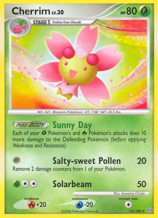 [PKM] Cherrim (14/100) [Diamond & Pearl: Stormfront]