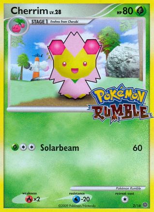 [PKM] Cherrim (2/16) [PokÃƒÂ©mon Rumble]