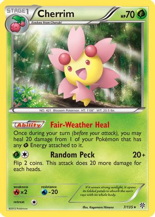 [PKM] Cherrim (7/135) [Black & White: Plasma Storm]