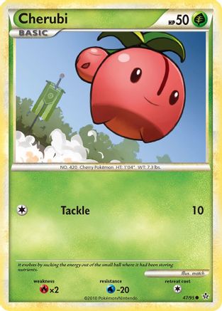 [PKM] Cherubi (47/95) [HeartGold & SoulSilver: Unleashed]