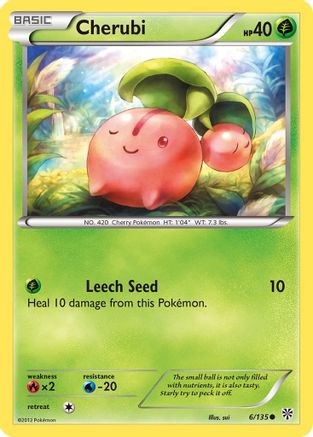 [PKM-C] Cherubi (6/135) [Black & White: Plasma Storm]