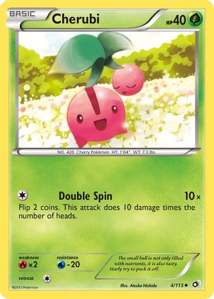 [PKM-C] Cherubi (4/113) [Black & White: Legendary Treasures]