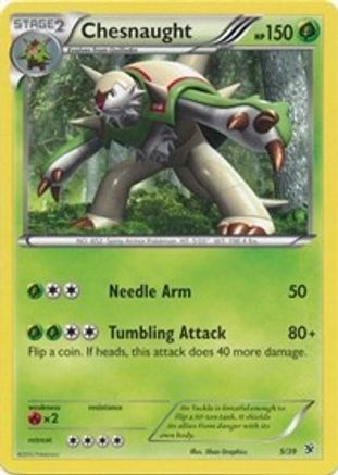 [PKM-C] Chesnaught (5/39) [XY: Kalos Starter Set]