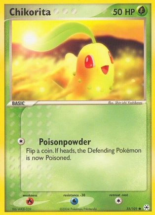 [PKM] Chikorita (55/101) [EX: Hidden Legends]