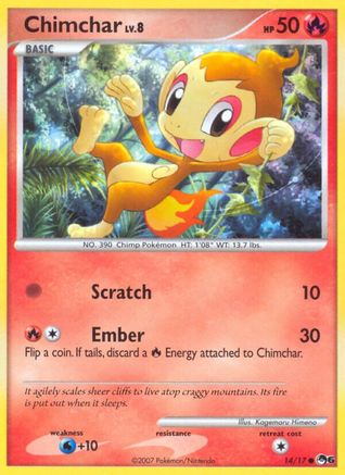 [PKM] Chimchar (14/17) [POP Series 6]