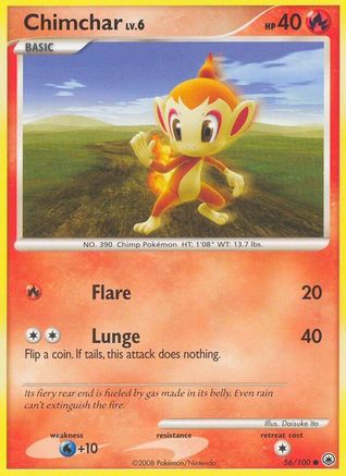 [PKM] Chimchar (56/100) [Diamond & Pearl: Majestic Dawn]
