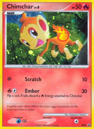 [PKM] Chimchar (DP02) [Diamond & Pearl: Black Star Promos]