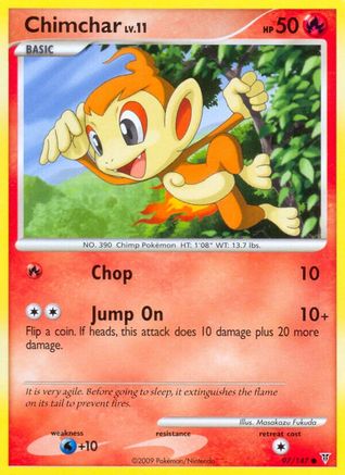 [PKM] Chimchar (97/147) [Platinum: Supreme Victors]