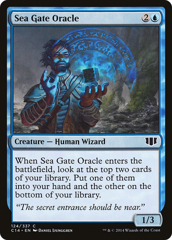 {C} Sea Gate Oracle [Commander 2014][C14 124]