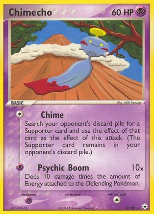 [PKM] Chimecho (17/101) [EX: Hidden Legends]