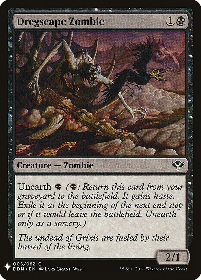 {C} Dregscape Zombie [Mystery Booster][MB1 DDN 005]