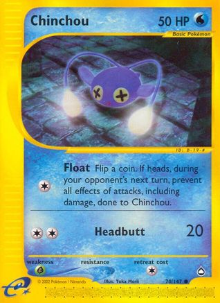 [PKM] Chinchou (70/147) [Aquapolis]