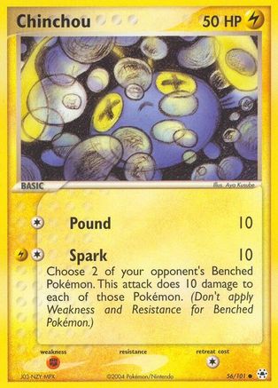 [PKM] Chinchou (56/101) [EX: Hidden Legends]
