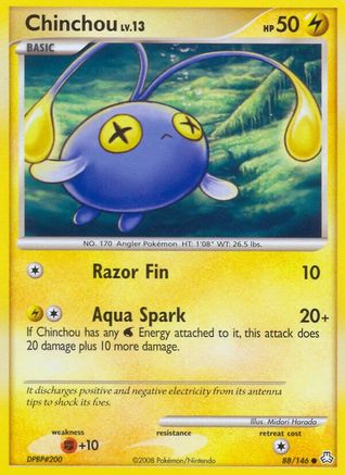 [PKM] Chinchou (88/146) [Diamond & Pearl: Legends Awakened]