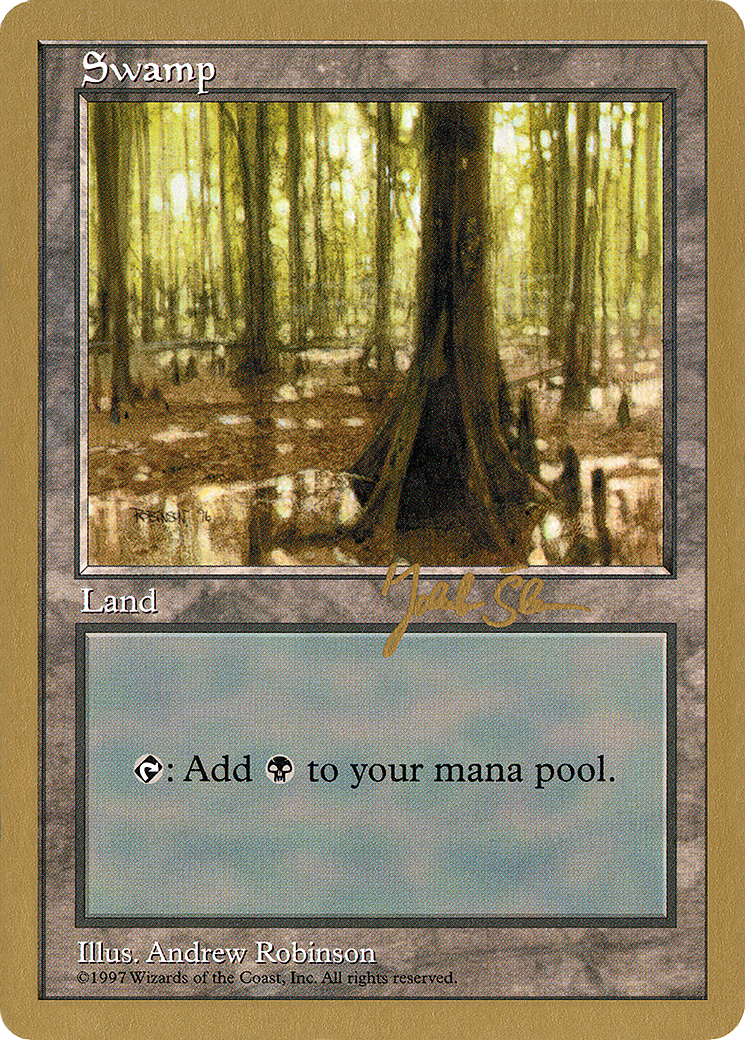 {B}[GB WC97 JS439] Swamp (js439) (Jakub Slemr) [World Championship Decks 1997]