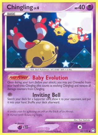 [PKM-C] Chingling (42/123) [Diamond & Pearl: Mysterious Treasures]