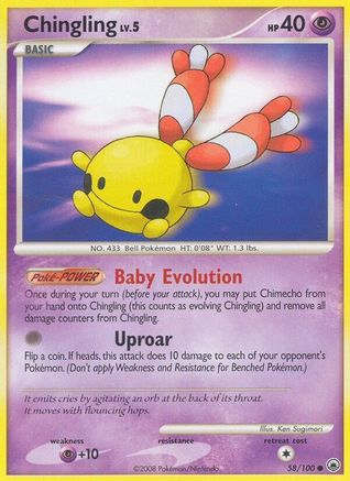 [PKM] Chingling (58/100) [Diamond & Pearl: Majestic Dawn]