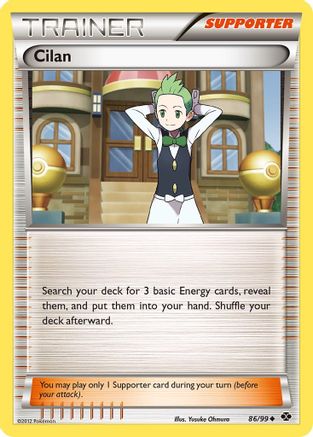 [PKM] Cilan (86/99) [Black & White: Next Destinies]
