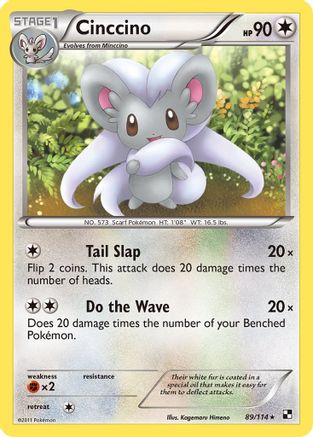 [PKM-R] Cinccino (89/114) [Black & White: Base Set]