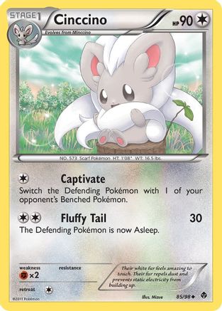 [PKM] Cinccino (85/98) [Black & White: Emerging Powers]