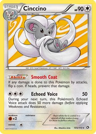 [PKM] Cinccino (105/113) [Black & White: Legendary Treasures]