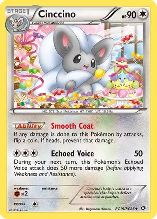 [PKM] Cinccino (RC19/RC25) [Black & White: Legendary Treasures]