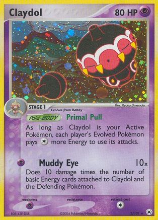 [PKM] Claydol (2/101) [EX: Hidden Legends]