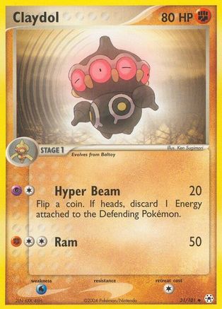 [PKM-C] Claydol (31/101) [EX: Hidden Legends]