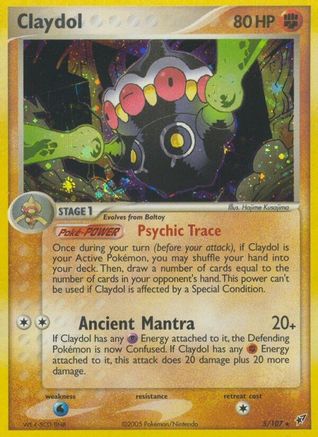 [PKM] Claydol (5/107) (Stamped) [EX: Deoxys]