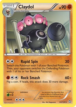 [PKM] Claydol (64/124) [Black & White: Dragons Exalted]