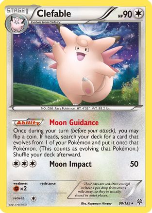 [PKM] Clefable (98/135) [Black & White: Plasma Storm]