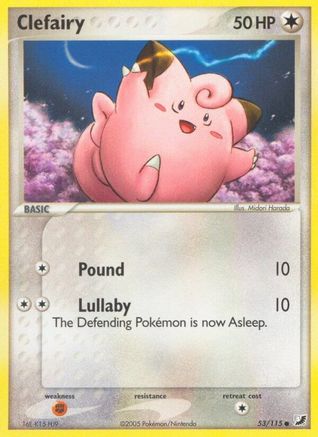 [PKM] Clefairy (53/115) (Stamped) [EX: Unseen Forces]