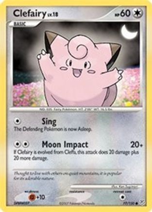 [PKM] Clefairy (77/130) [Diamond & Pearl: Base Set]