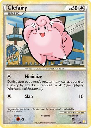 [PKM-C] Clefairy (60/123) [HeartGold & SoulSilver: Base Set]