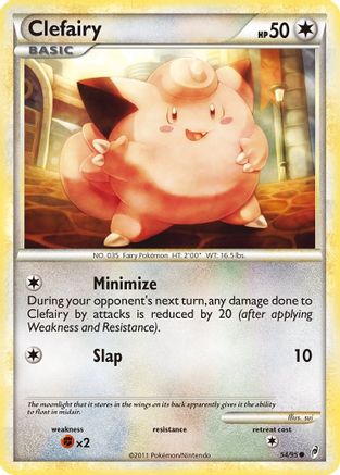[PKM-C] Clefairy (54/95) [HeartGold & SoulSilver: Call of Legends]