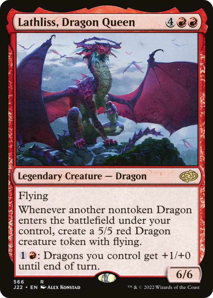 {R} Lathliss, Dragon Queen [Jumpstart 2022][J22 566]