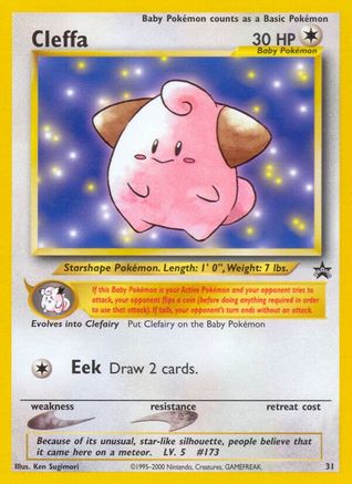 [PKM] Cleffa (31) [Wizards of the Coast: Black Star Promos]