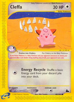 [PKM] Cleffa (48/144) [Skyridge]