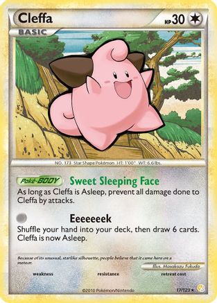 [PKM] Cleffa (17/123) [HeartGold & SoulSilver: Base Set]